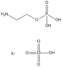 Ethanol, 2-amino-, hydrogen phosphate (ester), perchlorate (salt)